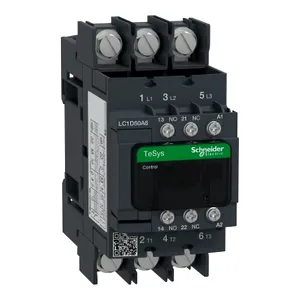 TeSys D contactor, 3P(3 NO), c.a.-3, <= 440 V 50 A, 110 V c.a. 50/60 Hz bobina