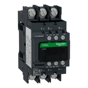 TeSys D contactor, 3P(3 NO), c.a.-3, <= 440 V 65 A, 24 V c.a. 50/60 Hz bobina