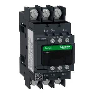TeSys D contactor, 3P(3 NO), c.a.-3, <= 440 V 65 A, 120 V c.a. 60 Hz bobina