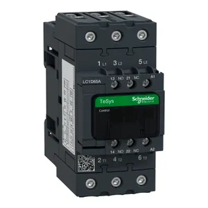 TeSys D contactor - 3P(3 NO) - c.a.-3 - <= 440 V 65 A - 380 V c.a. 50/60 Hz bobina