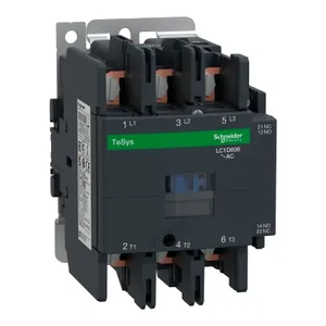 Contactor, TeSys Deca, 3P(3NO), AC-3/AC-3e, <=440V 80A, 220V AC 50/60Hz coil, ring-lug terminals