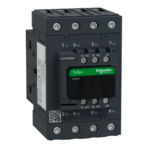 TeSys D contactor - 4P(4 NO) - c.a.-1 - <= 440 V 60 A - 48 V c.a. 50/60 Hz bobina