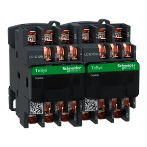 TeSys Deca reversing contactor - 3P(3 NO) - AC-3 - <= 440 V 12 A - 24 V AC coil