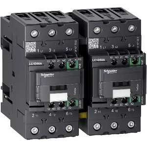 Tesys D Contactor Reversibil - 3P -= 440 V - 50 A Ac-3 - 24 - 60 V C.A/C.C Bobina