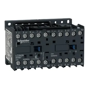 Contactor Reversibil Tesys Lc2-K - 4 Poli - Ac-1 440V 20 A - Bobina 110 V C.A.