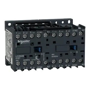 Contactor Revers. Tesys Lc2-K - 3 Poli - Ac-3 440 V 9 A - Bob. 220 - 230 V C.A.