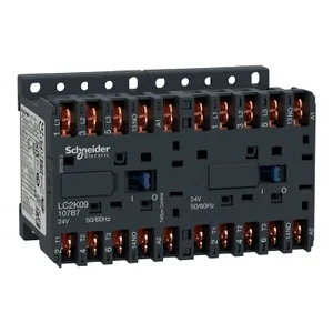 Contactor Reversibil Tesys Lc2-K - 3 Poli - Ac-3 440 V 9 A - Bobina 24 V C.A.