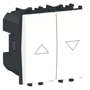 Easy Styl, Intrerupator jaluzele, 2M, alb