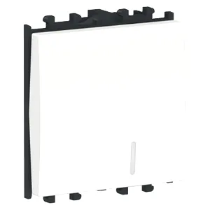 Easy Styl, Intrerupator, indicator luminos, 2M, alb