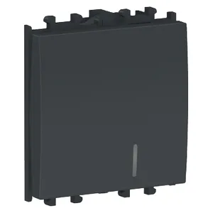 Easy Styl, Intrerupator, indicator luminos, 2M, negru