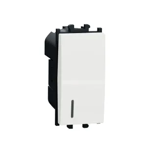 Easy Styl, Intrerupator simplu cu lampa indicatoare 16A 1m alb