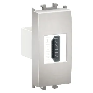 Easy Styl, Priza HDMI, 1M, argintiu