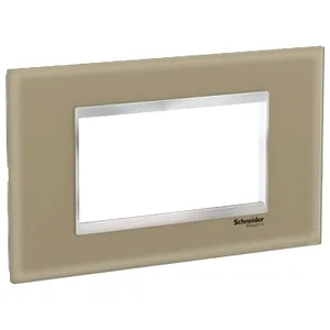 Easy Styl, Rama sticla, 4M, maro deschis/crom