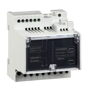 Releu de intarziere nereglabil pentru eliberarea tensiunii MN, 220/240 VAC 50/60Hz