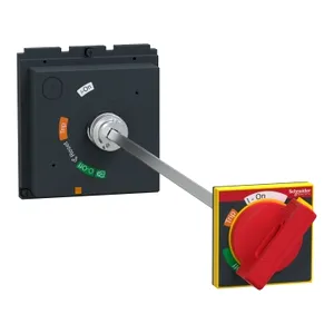 Maner rotativ extins, ComPacT NSX 400/630, rosu, lungimea arborelui 