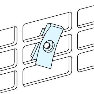 20 piulite de prindere M4