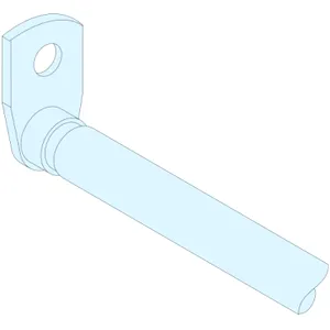 Set de 4 conexiuni flexibile, 200A, pentru conectarea barei izolate Linergy BW la sursa de alimentare Linergy FM