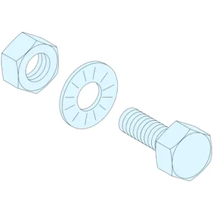 20 suruburi 8.8 clasa m6x20 /5mm bara de cupru