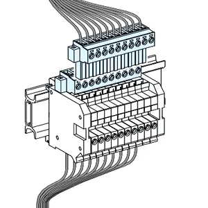 LINERGY TA AUXIL.TERM.BLK 10 IN/20 OUT