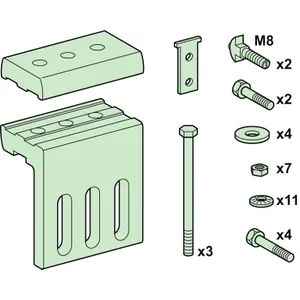 Placi de conectare 4000A, 10mm HZ