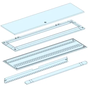 Panou spate si usa, PrismaSeT G, L 300mm, H 650mm (11M), IP55, pentru conducta de extensie