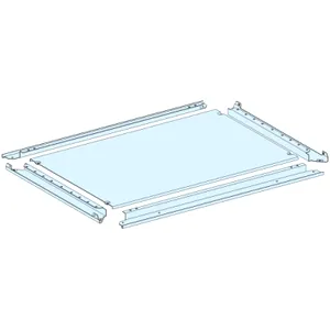 Placa presetupe simpla, PrismaSeT P, IP55, pentru tablou W 300mm D 600mm