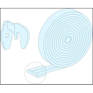 Kit de etansare, PrismaSeT G, garnitura autoadeziva, cresterea protectiei usii la IP43