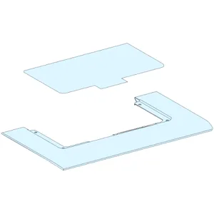 Placa acoperis, PrismaSeT G, pentru tablou W 300mm, IP30, placa metalica cu presetupe din plastic