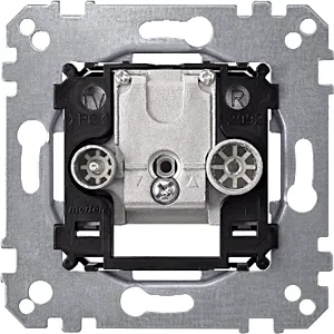 Priza Antena -Iesire, 2-Porturi (Tv+Fm), Capat Linie Priza-Iesire
