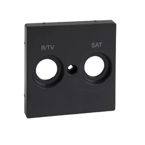 Placa Centrala Marcata R/Tv+Sat pentru Iesire Priza Antena, Antracit, Sistem M