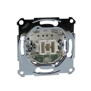 Intrerupator cu Revenire Monopolar, Incastrat, 10 A, 250 V C.A., fara suruburi