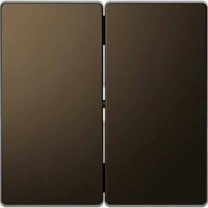 Clapeta dubla, SysD, mocca metalic