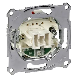 Insert Monopolar pentru Card Hotel, cu Indic Luminos, 6 A,250 Vca, fara suruburi