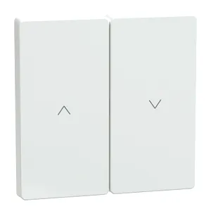 Rocker, Merten System Design, for roller shutter switch and push-button, lotus white