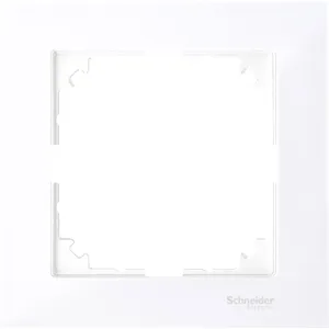 Rama simpla M-Pure, alb polar