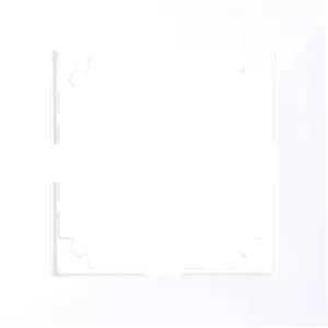 Rama simpla M-Pure, alb activ