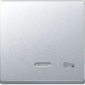 Clapeta cu Fereastra Indicator Si cu Simbol Cheie , Aluminiu, Sistem M