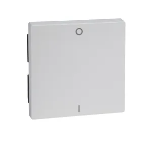 Clapeta Marcata 0/1, Alb Intens, Lucios, Sistem M