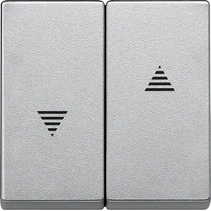 Clapeta pentru Comutator Si Buton Rulou Storuri, Aluminiu, Sistem M