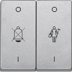 Clapeta 2 Porturi Marcat pentru Dnd, Aluminiu, Sistem M