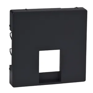 Placa Centrala pentru Insertie Rj11/Rj12 Priza Telefon, Antracit