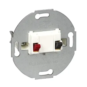 Insertie Conectare Difuzor, 1 Port,Alb Polar