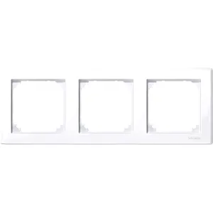 Rama M-Smart, 3-Porturi, Alb Intens, Lucios