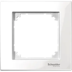 Rama simpla M-Plan, alb polar