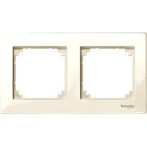 Rama M-Plan, 2 Aparate, Alb, Lucios