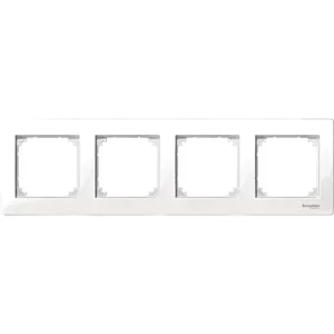 Rama M-Plan, 4 posturi, alb polar