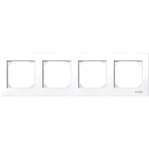 Rama M-Plan, 4 posturi, alb activ