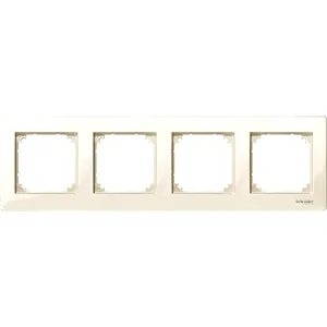 Rama M-Plan, 4 Aparate, Alb, Lucios