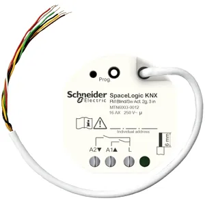 SpaceLogic KNX Actuator jaluzele ST cu 3 intrari binare