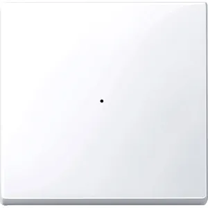 Clapeta pentru Modul cu 1 Buton, Alb Intens, Lucios, Sistem M